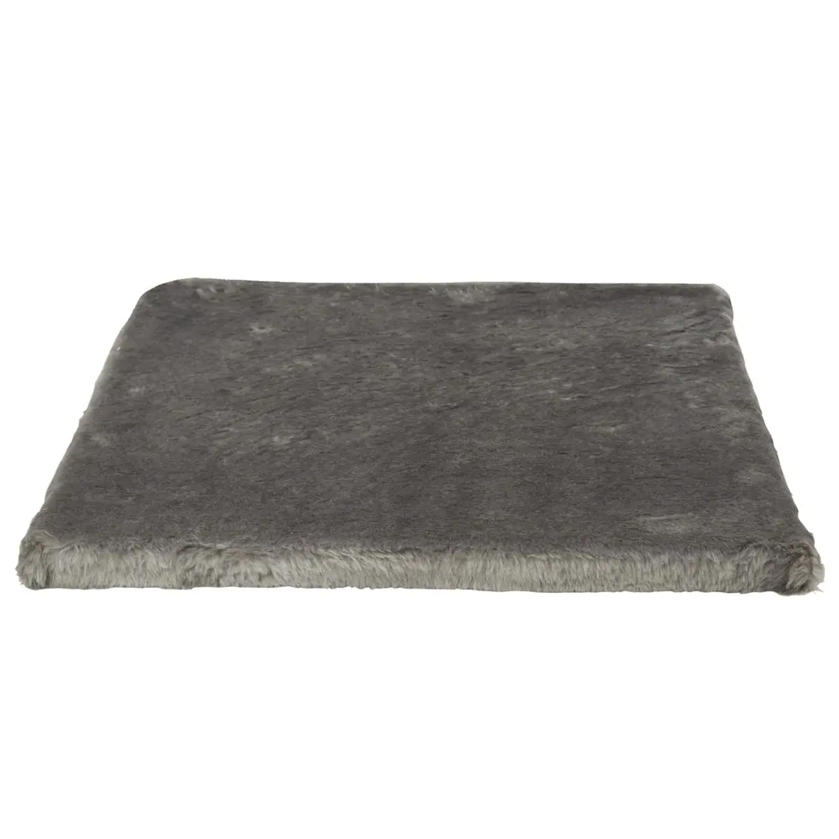Kattens no 1 Bund med plys 57x57 cm Grå